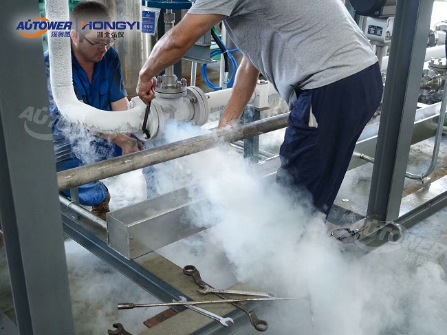 中石油中石化一級供應(yīng)商深奧圖談裝卸車鶴管的使用方法